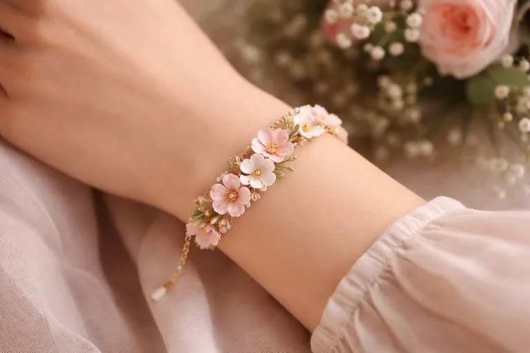 bracelet fleur