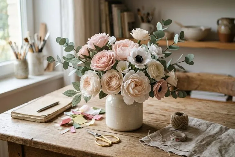 fleur en papier