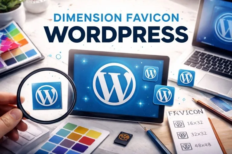 dimension favicon wordpress