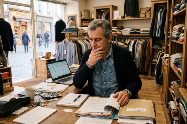 affaire personnelle commerçant