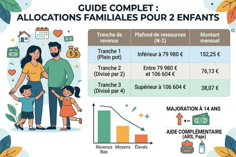 allocation familiale pour 2