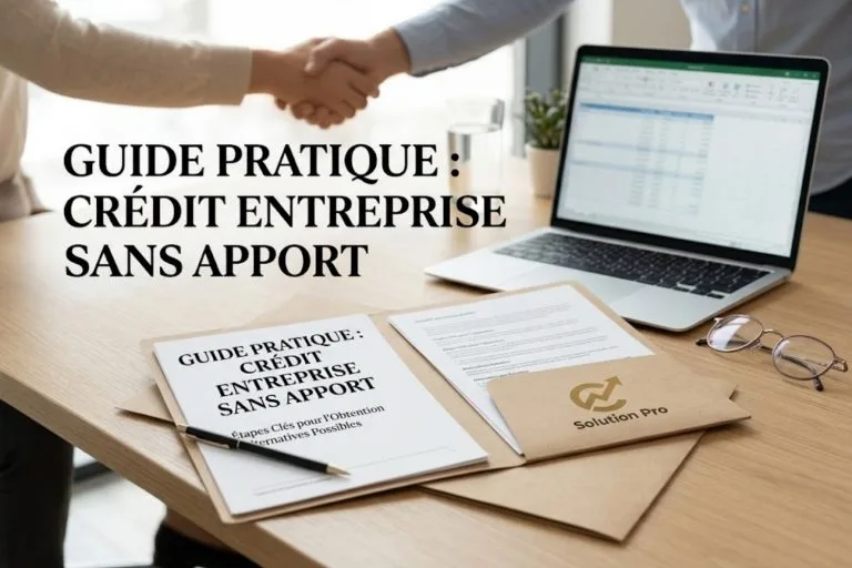crédit pour entreprise sans apport