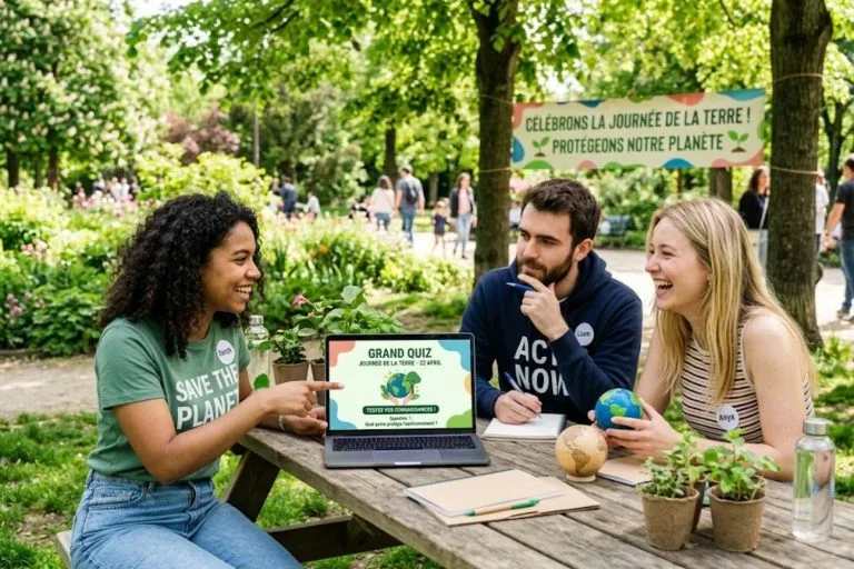 quiz de la journée de la terre google