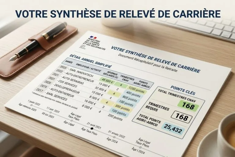 Relevé de carrière